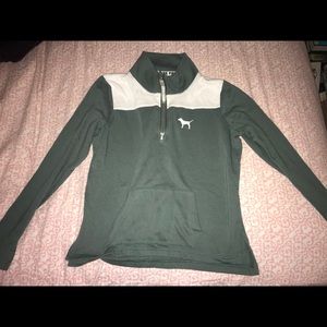 Cute PINK half zip up